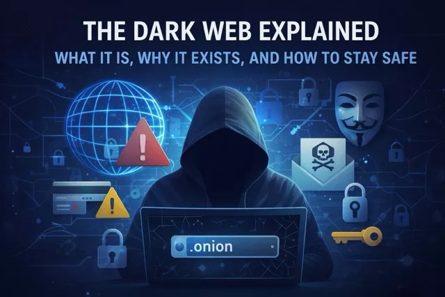 The Dark Web Explained: What It Is, Why It Exists, and How to Stay Safe